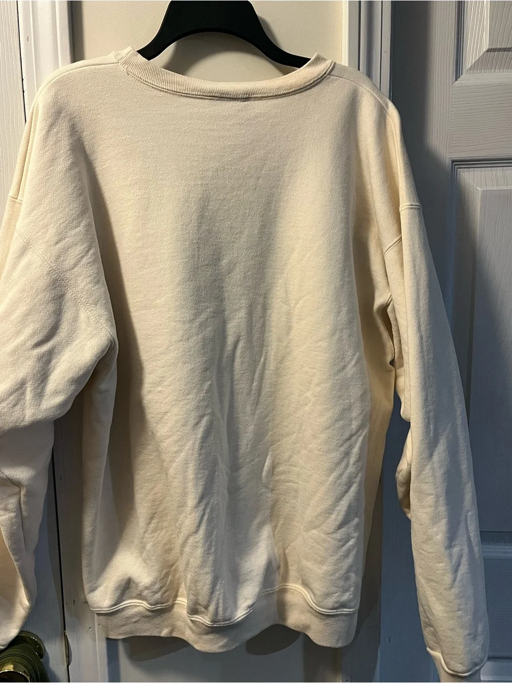 Bellagio Hotel Casino Graphic Sweater Beige Vintage 90s  XL Cotton